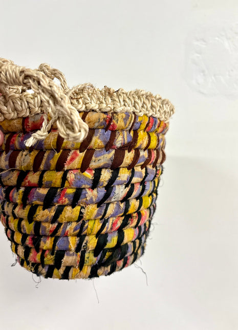 Hanging baskets - recycled