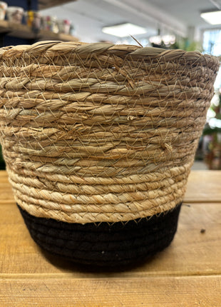 Woven pots - set of 5