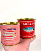 Storage tins fish