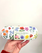 Glasses case Wildflower design