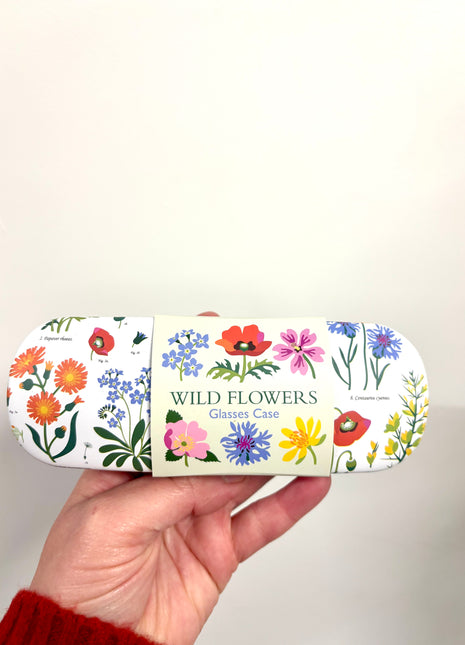 Glasses case Wildflower design