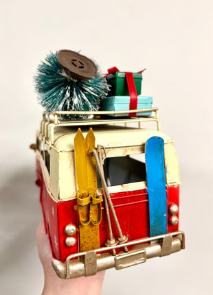 Campervan with Christmas style