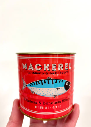 Storage tins fish