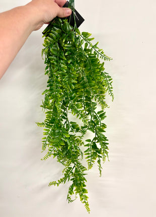 Faux trailing fern like stems