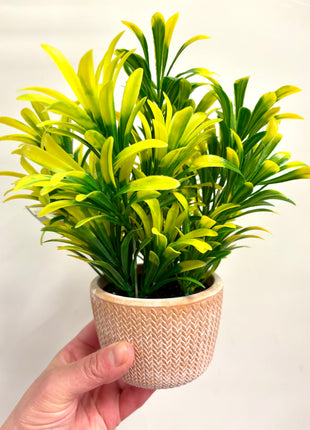 Faux foliage plant