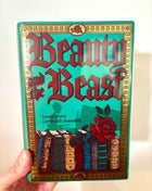 Beauty and the Beast book vase