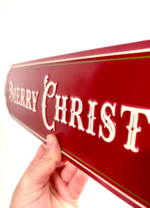 Merry Christmas sign
