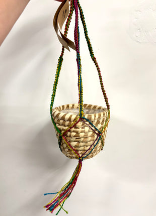 Hanging basket rainbow
