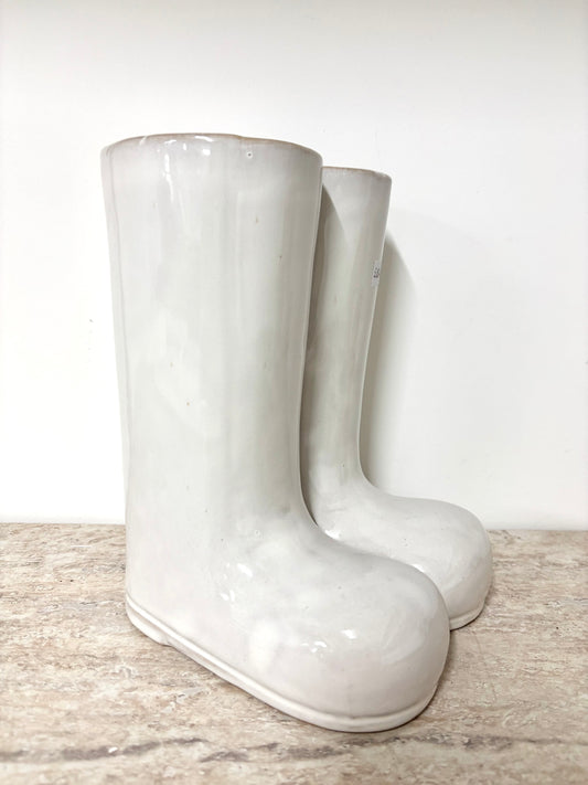 Glazed Boots Vase