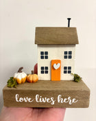 Autumnal house