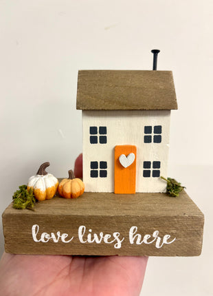 Autumnal house