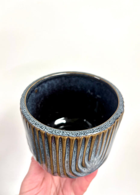 Glazed drip pots