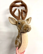 Gold checked Reindeer