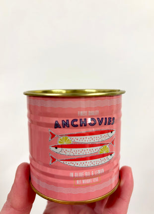 Storage tins fish