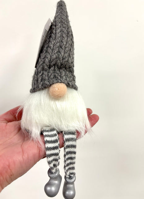 Knitted Gonk with dangly legs