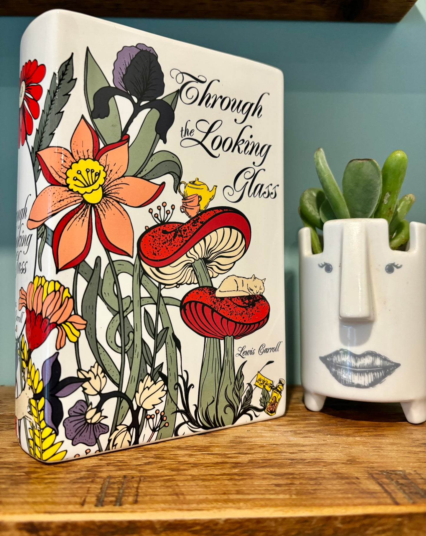 Through The Looking Glass Book Vase / Planter