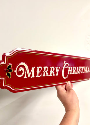Merry Christmas sign