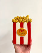 Popcorn vase/holder