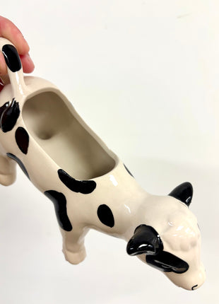 Cow milk jug