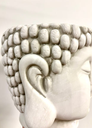 Buddha head planter