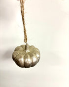 Mini hanging pumpkins