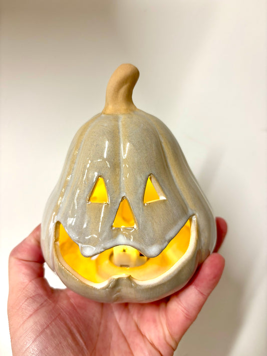 Cream Pumpkin LED