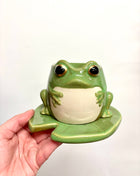 Frog oil burner