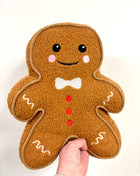 Gingerbread man cushion
