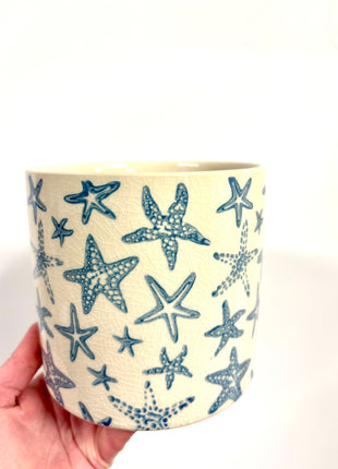 Starfish set of 3 pots