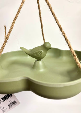 Bird feeder dark green