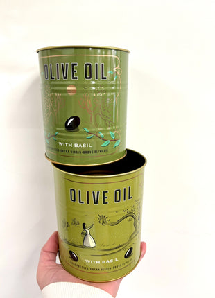 Olive oil 2 tin set