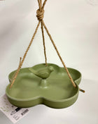 Bird feeder dark green