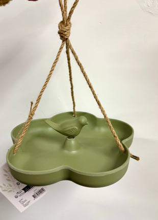 Bird feeder dark green