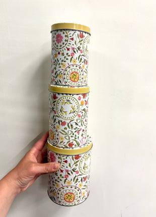 Tulip tins x3