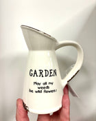 Ceramic Garden jug