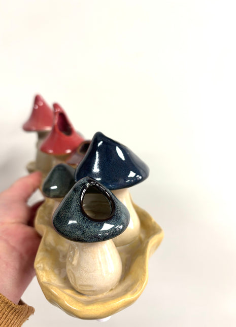 Toadstool display