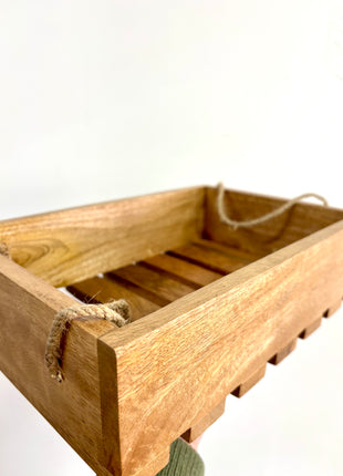 Wooden tray