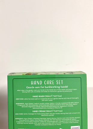 Green finger hand wash and cream set