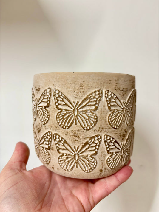 Butterfly 3D pot