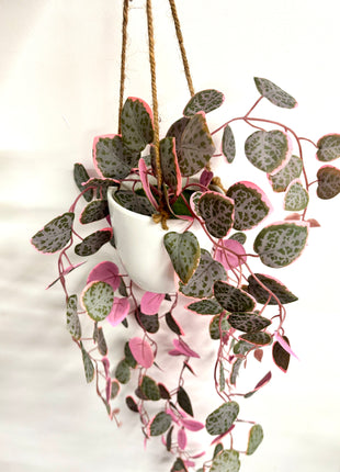 Faux variegated hearts