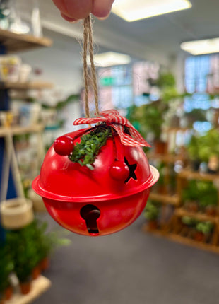 Metal bell hanger - Red