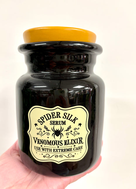 Spider silk wax/oil burner