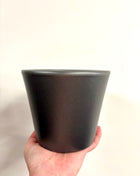Anthracite plant pot