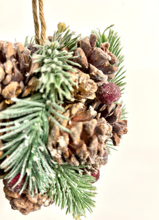 Pine cone hanger
