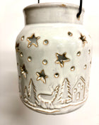 Festive scene lantern