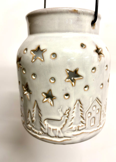 Festive scene lantern