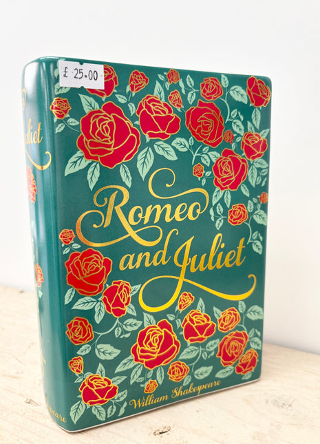 Romeo & Juliet Book Vase