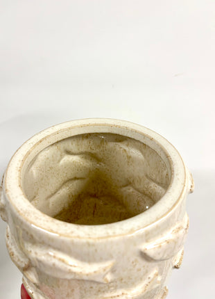 Fish plant pot natural