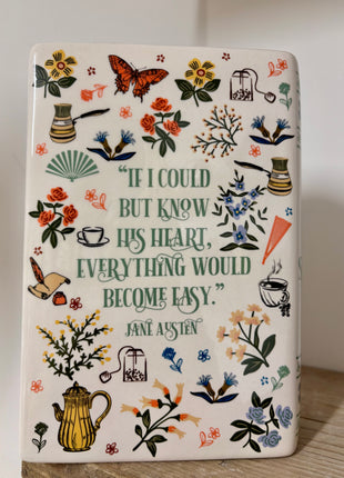 Sense and Sensibility book vase/planter