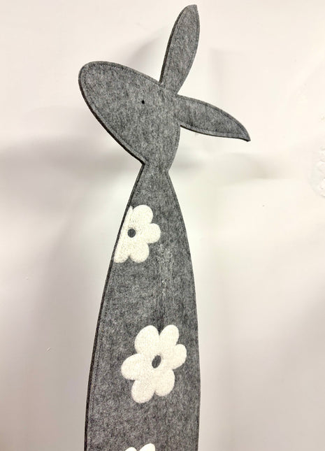 Felt tall rabbit